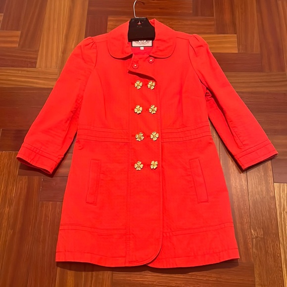 Red/Orange Light Spring Jacket - Picture 1 of 5